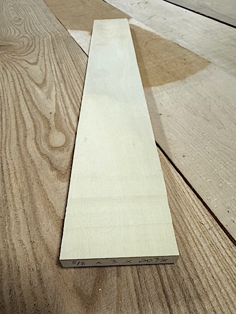 Holly S2S Lumber: 5/8" x 3" x 20-3/8"